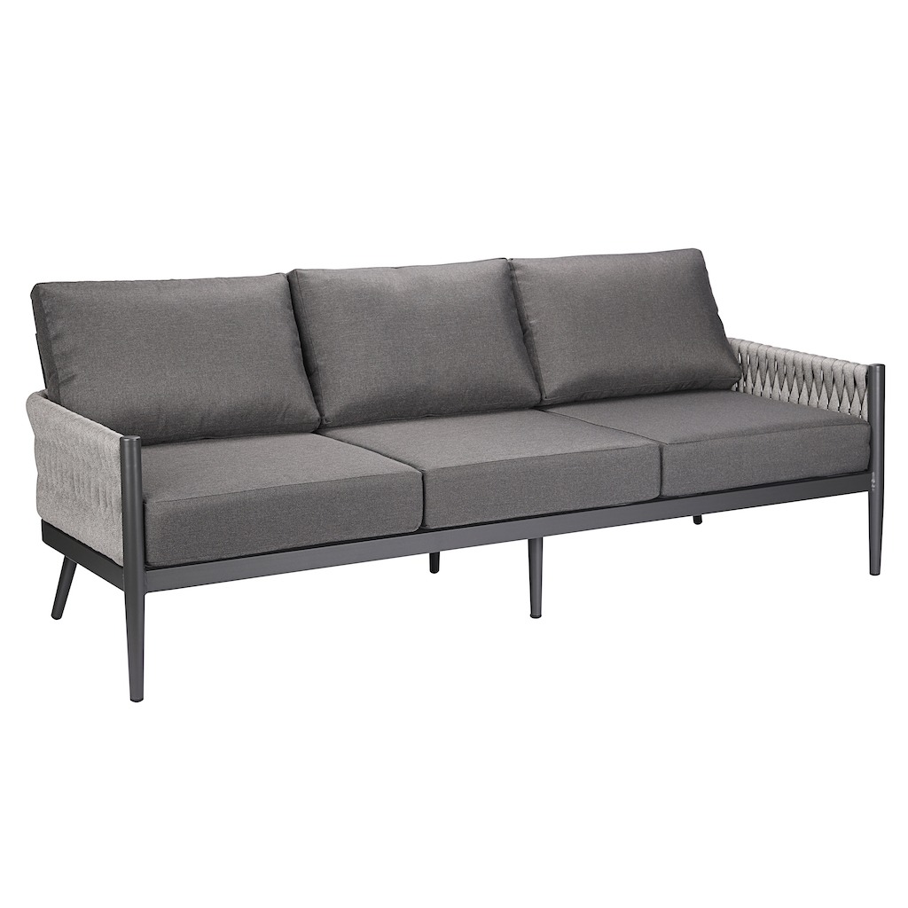 Patio Lounge Suite Aluminum Crafted Rope Sofa Zp Seating Leading Outdoor Furniture & Seating Solution Provider