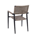 Aluminum Arm Chair With Outdoor Rattan 2