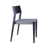 Aluminum Chair With Woven Rope Seat 4