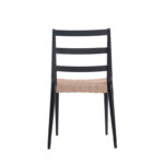 Aluminum Dining Chair With Woven Seat 2