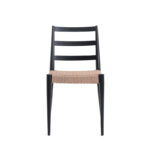 Aluminum Dining Chair With Woven Seat 6