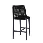 Aluminum Frame With Polyester Rope Barstool 3