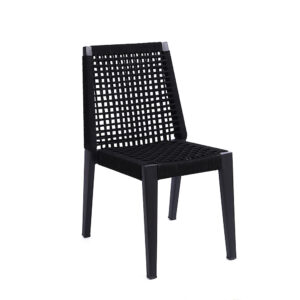 Aluminum Frame With Polyester Rope Chair