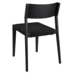 Aluminum Chair With Black Woven Seat 2