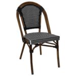 Outdoor Aluminum Bamboo Wicker Chair