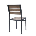 Outdoor Aluminum Poly Slat Side Chair 1