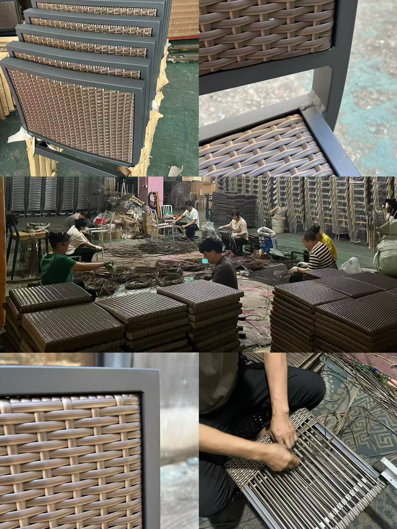 Outdoor Commercial Wicker Rattan Side Chair Zp Seating