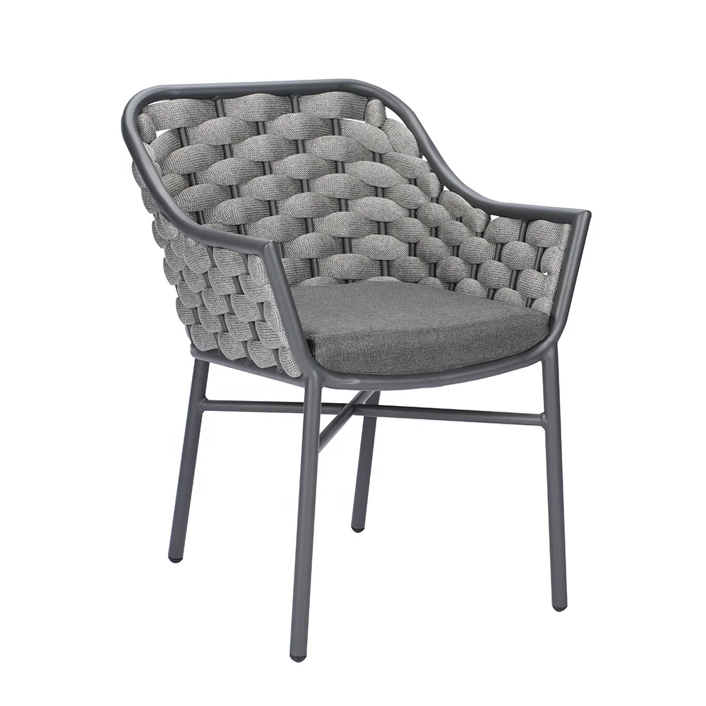 Outdoor Restaurant Rattan Arm Chair