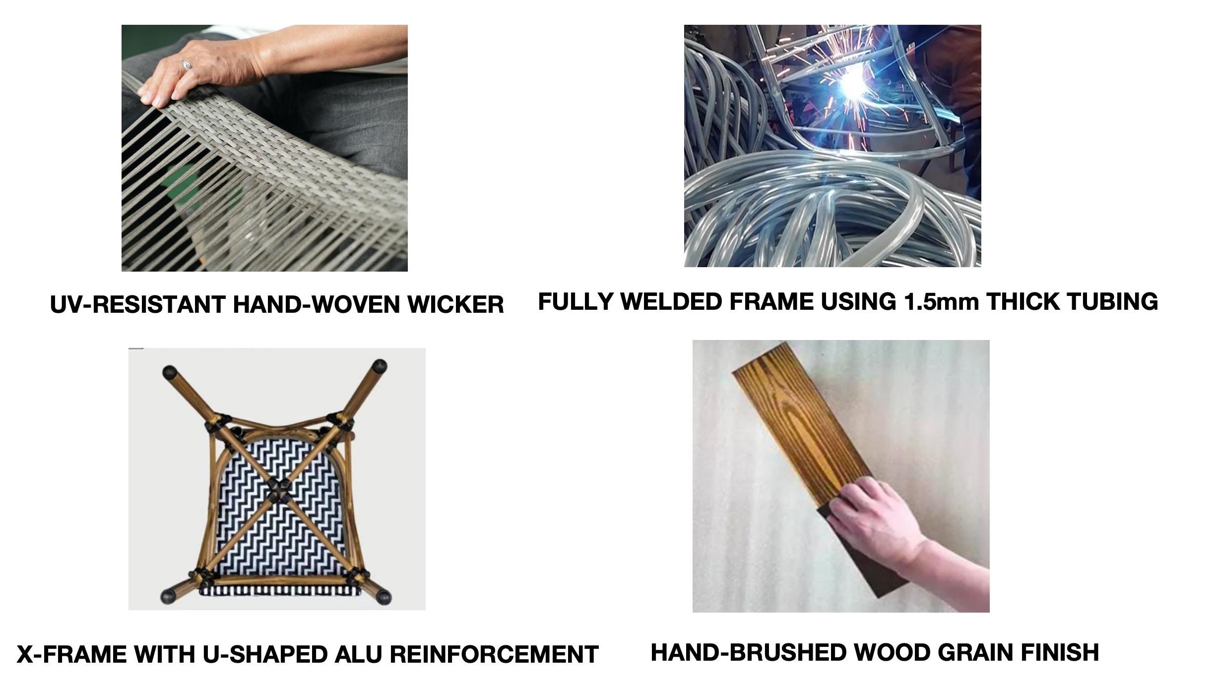Outdoor Wicker Collection Strength Zp Seating