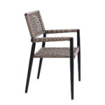 Patio Aluminum Rope Woven Arm Chair 1