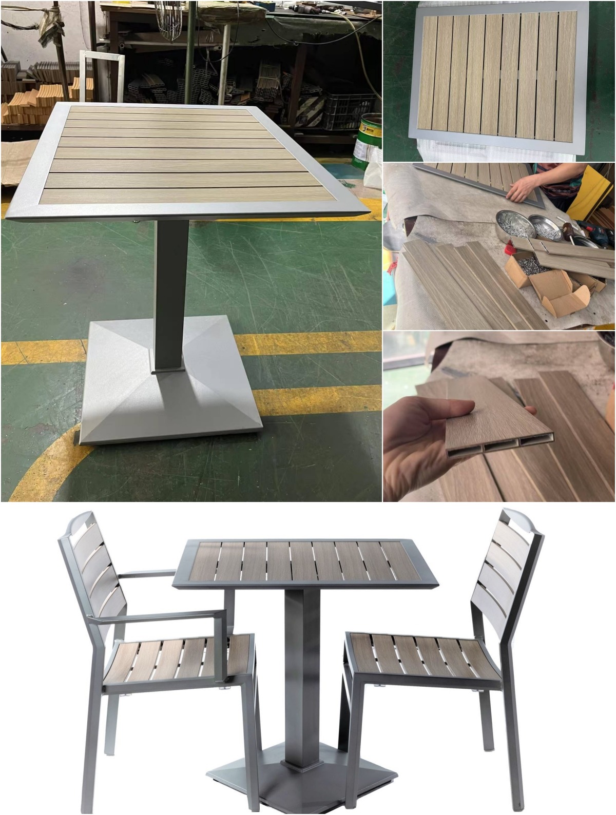 Restaurant Aluminum Wood Arm Collection Zp Seating