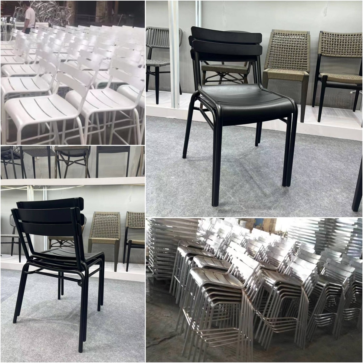 Restaurant Patio Aluminum Chair Zp Seating