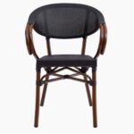 Restaurant Stacking Mesh Arm Chair 3