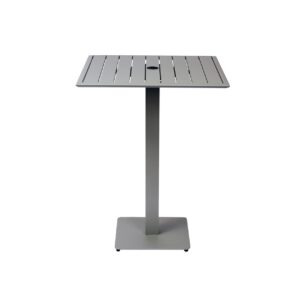 Commercial Aluminum Sliver Bar Height Table