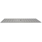 Commercial Aluminum Sliver Dining Table 1