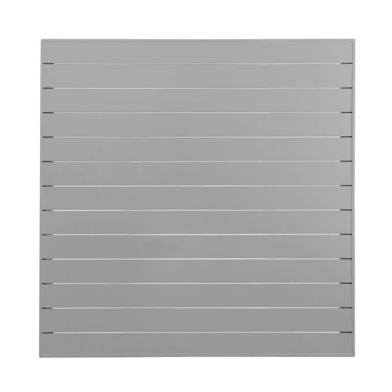 Commercial Aluminum Sliver Square Table Top