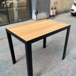 Natural Teak Hpl Table Zp Seating