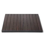 Outdoor Poly Lumber Brown Walnut Table Top 1