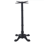 Cast Iron Black Bar Height Table Base