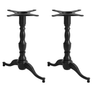 Commercial Table Height Double Cast Iron Table Base