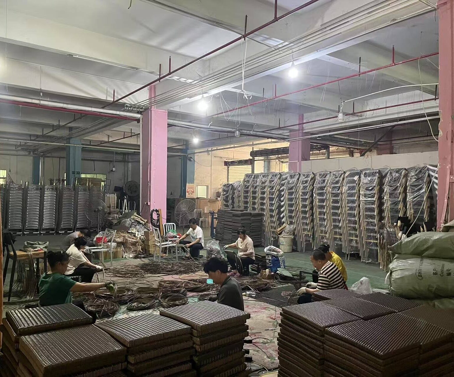 Hand Woven Outdoor Commercial Furniture Zp Seating