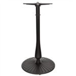 Patio Black Bar Height Cast Iron Base