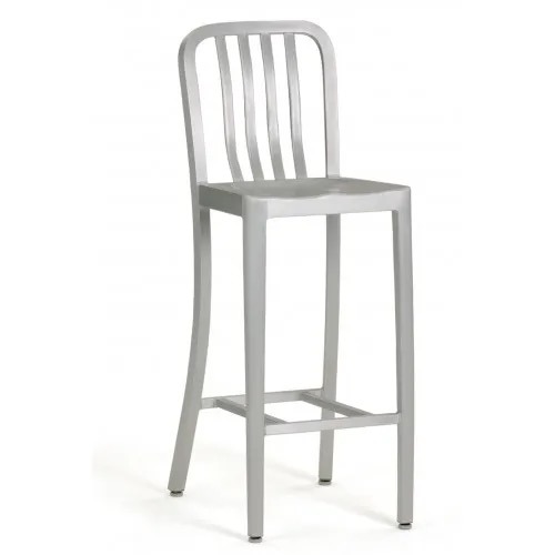 Classic Brushed Aluminum Barstool Zp Seating Outdoor Commercial Furniture Manufacturer