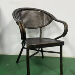 Outdoor Aluminum Mesh Arm Chair Zp Seating 2