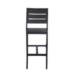 Commercial Aluminum Synthetic Teak Barstool Zp Seating 1