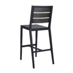 Commercial Aluminum Synthetic Teak Barstool Zp Seating 3