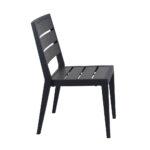 Commercial Aluminum Synthetic Teak Chair Zp Seating 2
