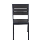 Commercial Aluminum Synthetic Teak Chair Zp Seating 3