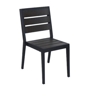 Commercial Aluminum Synthetic Teak Chair Zp Seating