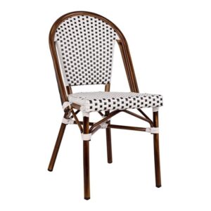 Commercical Faux Bamboo Pe Wicker Chair Zp Seating