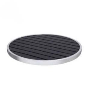 Restaurant Round Top With Black Walnut Slats Zp Seating