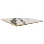 Smoky White Sintered Stone Outdoor Tabletop