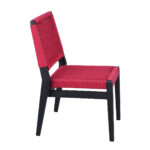 Commercial Aluminum Red Rattan Dining Chair Zp Seating Outdoor Commercial Furniture Manufacturer 2