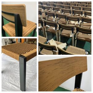 Brand New Wicker Rattan Chair With Polywood Zpseating