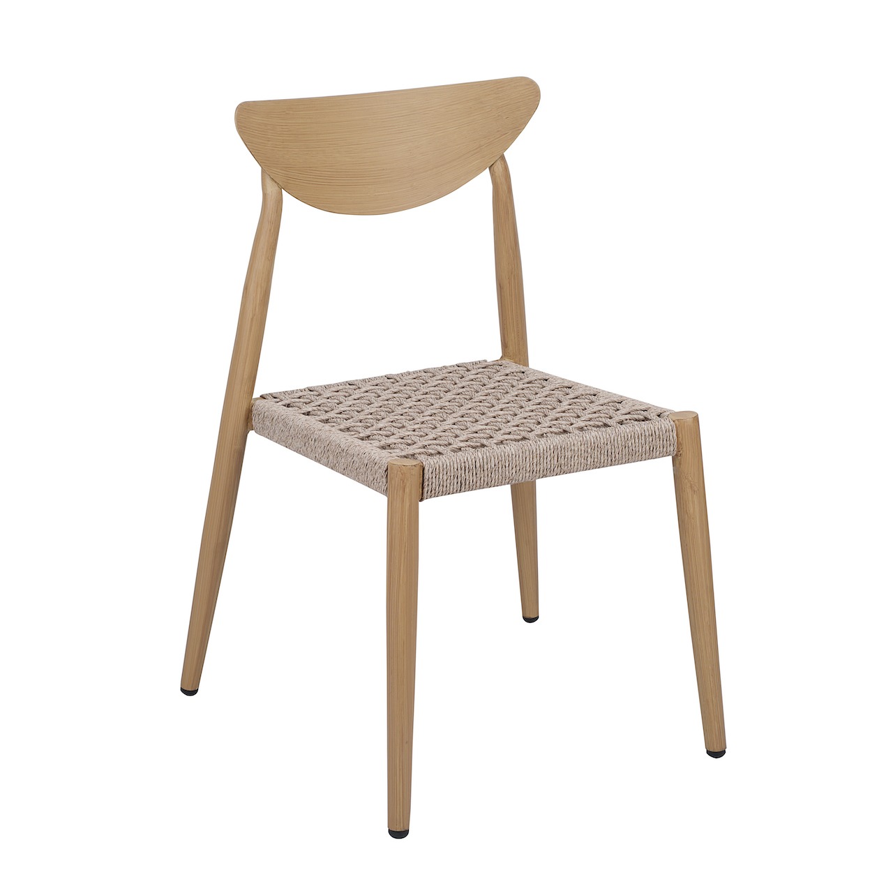Hand Brushed Wood Grain Wicker Outdoor Chair 1 Zpseating