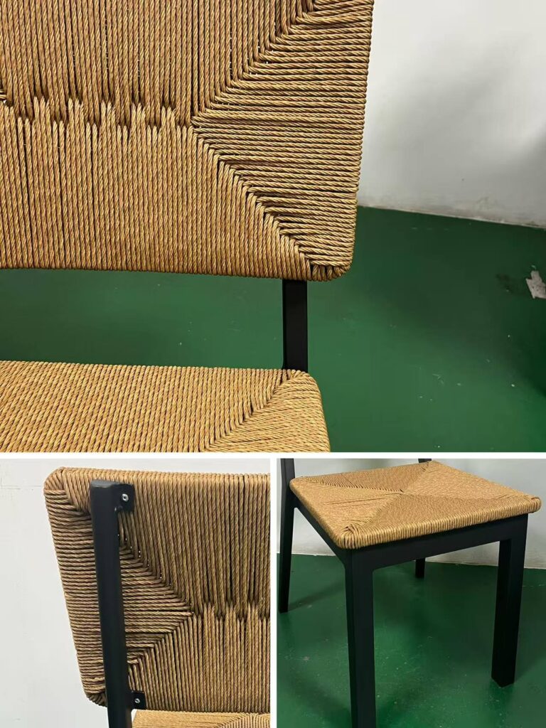 Neo Aluminum Wicker Rattan Bistro Chair 6 Zpseating
