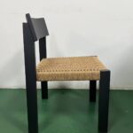 Newly Launched Cafe Black Pe Wicker Chair 2 Zpseating