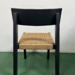 Newly Launched Cafe Black Pe Wicker Chair 3 Zpseating