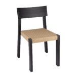 Newly Launched Cafe Walnut Grain Rope Chair 1 Zpseating