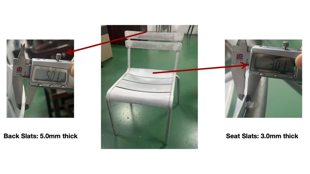 All Black Aluminum Chair Zp Seating