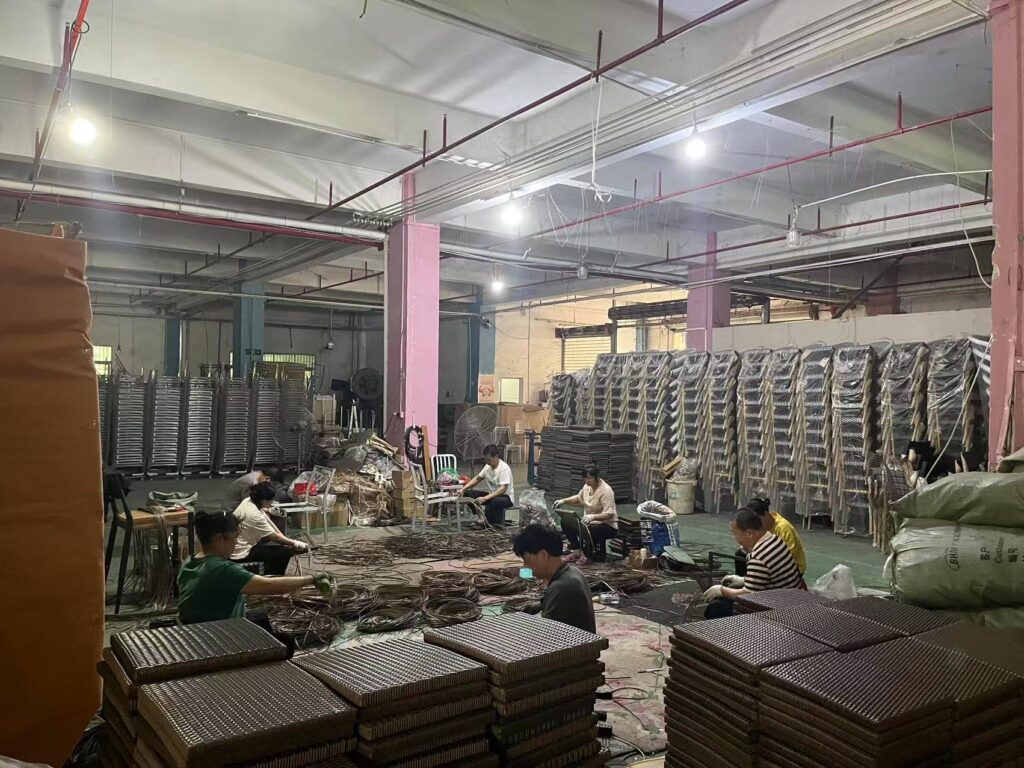 Hand Woven Outdoor Commercial Furniture Zp Seating