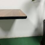 Restaurant Hpl Table With Walnut Finish 4