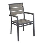 Restaurant Reinforced Synthetic Teak Chair Zp Seating