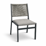Aluminum Rope Cafe Chair With Cushion Zpseating