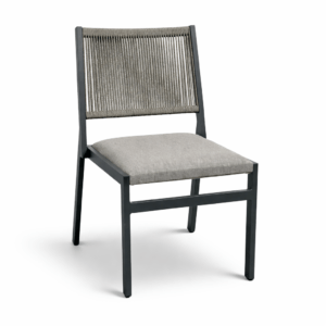 Aluminum Rope Cafe Chair With Cushion Zpseating