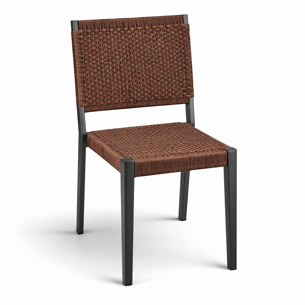 Outdoor Aluminum Rope Chair For Restaurant Zpseating